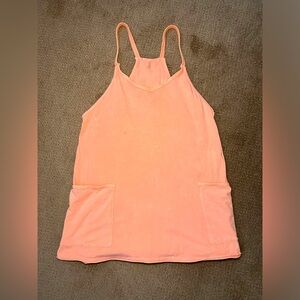 Free People Peach Jumpsuit